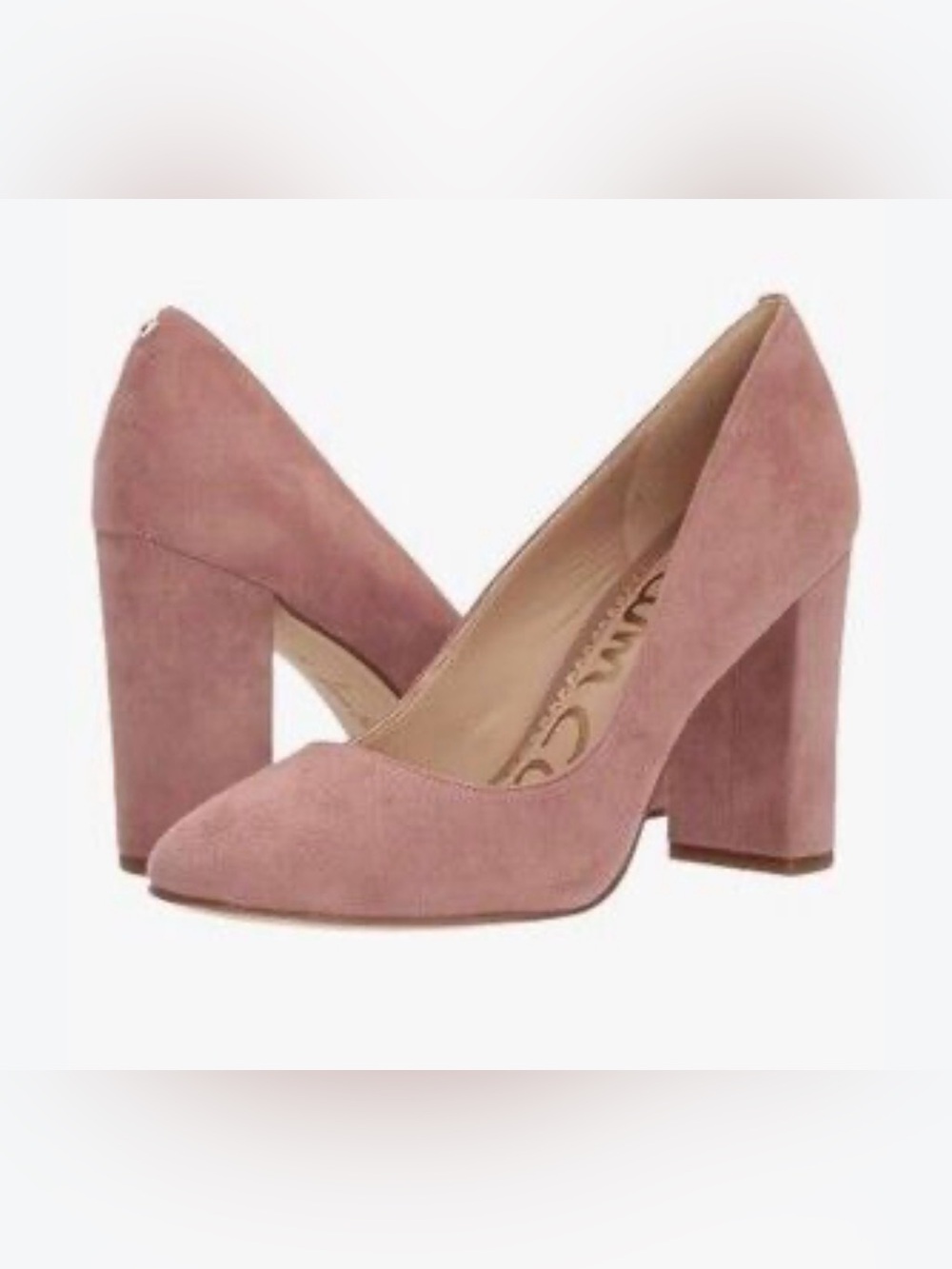 NWOT Sam Edelman Stillson Round-Toe Suede Pump Size 6
